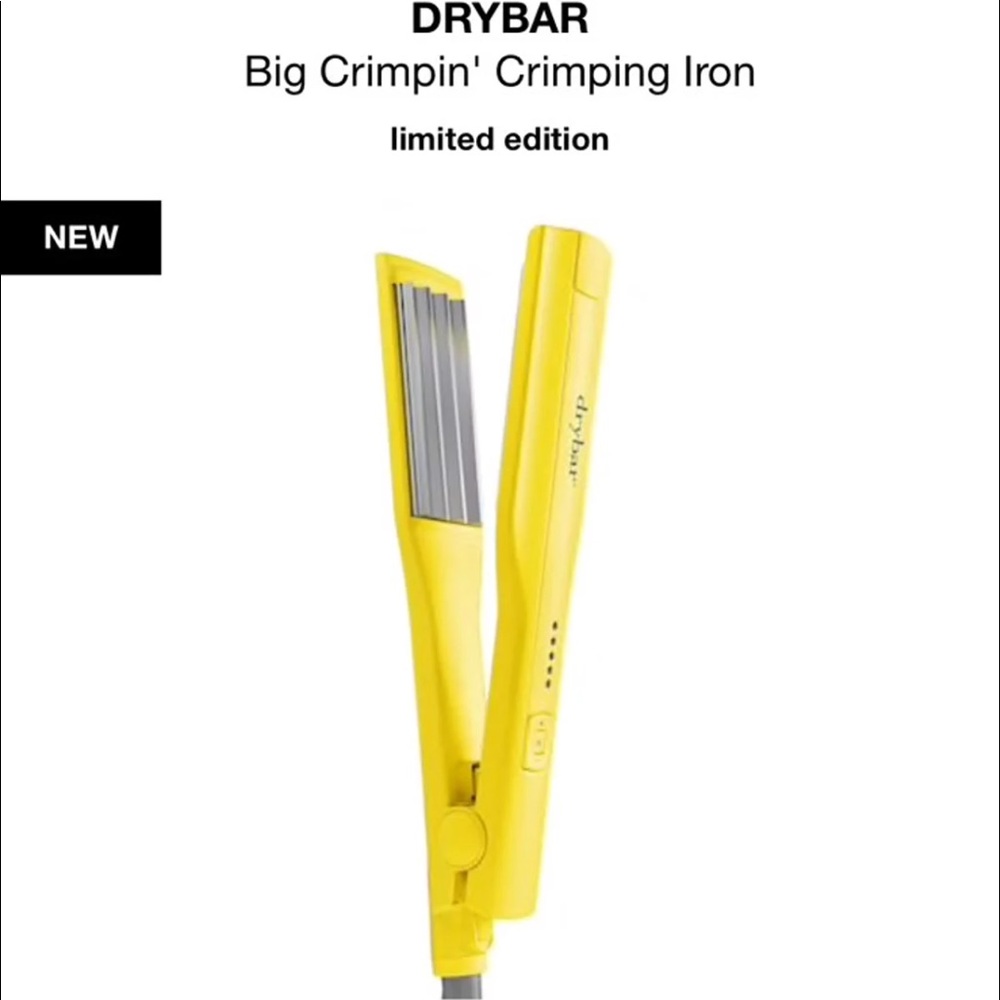 DRYBAR 💛 Big Crimpin’ (Chrimper) tool NIB!!!💛